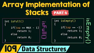 Array Implementation of Stacks (Part 4)