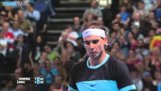 Amazing Rafa Nadal lob vs Wawrinka | 2015 ATP Finals