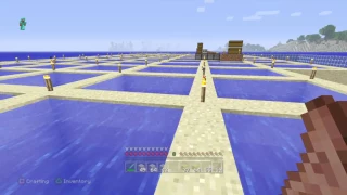 Minecraft PS4 - Ocean Monument Draining
