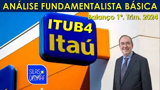 ITUB4 E ITUB3. ITAÚ UNIBANCO HOLDING S/A. ANÁLISE FUNDAMENTALISTA BÁSICA. PROF. SILAS DEGRAF