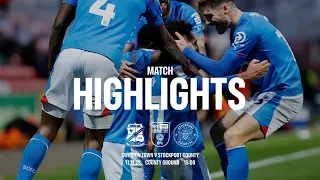 Swindon Town Vs Stockport County - Match Highlights - 11.11.23