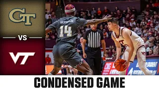 Georgia Tech vs. Virginia Tech Condensed Game | 2023-24 ACC Men’s Basketball