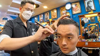 $6 Luxury Barbershop Makeover in Vietnam 🇻🇳