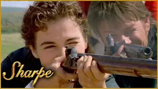 Sharpe Goes Up Against Ellie At A Shooting Range | Sharpe