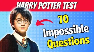 70 IMPOSSIBLE Harry Potter Questions | Harry Potter Trivia, Test, Quiz | QUIZ WAVEZ