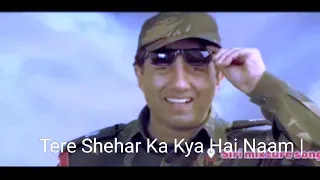 Tere Shehar Ka Kya Hai Naam | Sunny Deol, Preity Zinta, Priyanka The Hero: Love Story  | Hindi Song