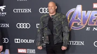 Vin Diesel "Avengers: Endgame" World Premiere Purple Carpet