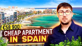 Cheap property for sale in Spain.  Buy a apartment in Torrevieja – €58 900