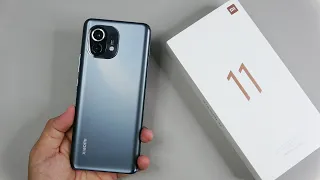 Xiaomi Mi 11 Black unboxing, antutu, camera test