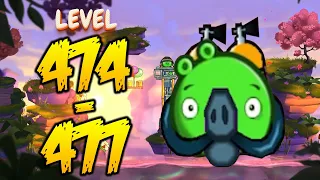 UNLOCK LEVEL 474-477 | ANGRY BIRDS 2 (HARD LEVEL) - MAP Cobalt Plateaus Pig Bay