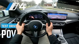 BMW i4 eDrive 40 POV Test Drive
