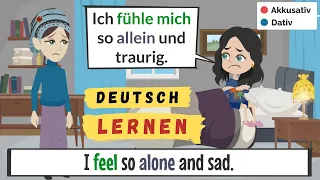 Deutsch lernen | German Dialoges for beginners | Deutsch A2 - B1 - Nicht mehr Freundin