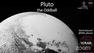 Pluto, the oddball - livestream with Dr David Gozzard