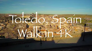 Toledo, Spain - Walk in 4k