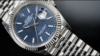 You didn't know this dial existed; The 2021 Rolex Datejust 36 Fluted Motif Dial | Hafiz J Mehmood