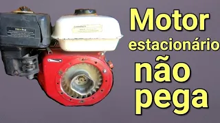 Motor não que pegar ?