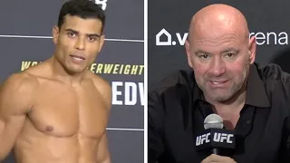 Dana White: Paulo Costa BIZARRE USADA Test "Never Happen Again"