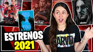 TODAS las películas que llegarán en 2021 [SORTEO💥] Estrenos de Cine 2021🎬| ANDRU★