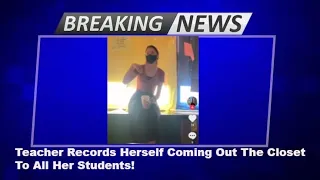 Philadelphia Teacher Records Herself Coming Out The Closet To All Her Students!