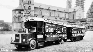 Vehicles in Bamberg and Franconia from the old days 1900-1950