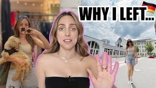 WHY I REALLY LEFT... | Life in Germany