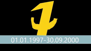 История логотипов (ОРТ, Первый канал 01.04.1995-н.в.)