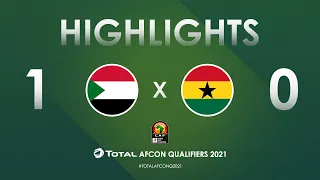 HIGHLIGHTS | Total AFCON Qualifiers 2021 | Round 4 - Group C: Sudan 1-0 Ghana