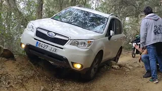 subaru forester off-road#rutas4x4 #subaruforester #offroad #trialeras #sinreductora