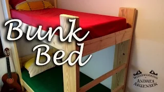 Making of Rock Solid Bunk Bed from Construction Wood! - Ep 052