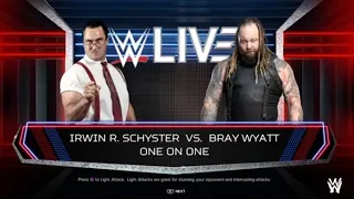 What if special : Bray Wyatt vs IRS. WWE 2K24