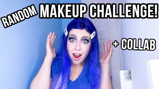 RANDOM MAKEUP CHALLENGE | Collab with Nada Talbi