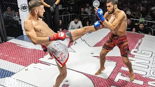 Flying Triangle! - Zach Fry vs Alex Gil Full Fight - UKFC 20