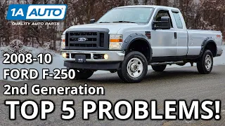 Top 5 Problems Ford F-250 6.4 Diesel Truck 2008-2010 2nd Generation