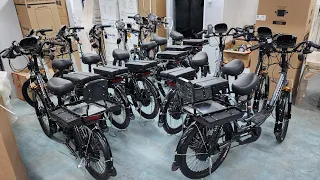 YANGI VELO SKUTERLAR KELDI 48V 20A BAGACH OCHILIB YOPILADI ФЕНИКС ВЕЛОСКУТЕРЛАРИ КЕЛДИЖУДА КУЛАЙ