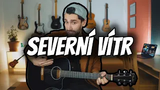 Jak hrát SEVERNÍ VÍTR | Lekce kytary pro začátečníky