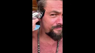 Jason Momoa meşhur saçlarını mesaj vermek için kesti