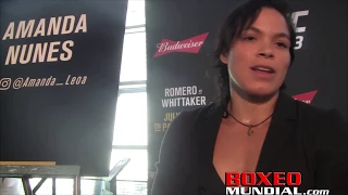 Amanda Nunes on Shevchenko rematch: This is a huge show and I'm ready