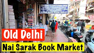 Nai Sarak Book Market In Daryaganj, Old Delhi Chawri Bazar Walking Tour