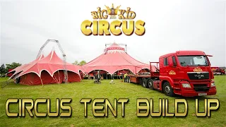 Big Kid Circus Big Top Build up - Linzee Gordon Park - Buckie 2023