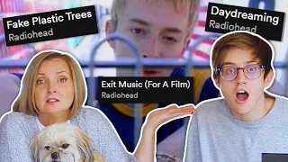 mom reacts to Radiohead (Fake Plastic Trees, Exit Music, Daydreaming)