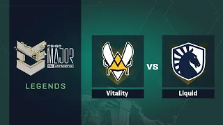 Vitality vs Liquid | Карта 2 Dust2 | PGL Major Antwerp 2022