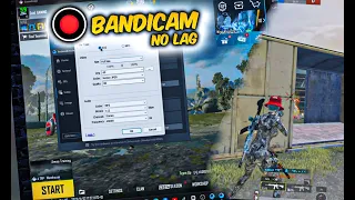 Best Bandicam Settings For Low End Pc | Record In 60 FPS | Emulator TDM ⚡ | NO GPU 😢| Smooth 1080p