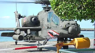 Προσγείωση Apache AH 64A στο λιμάνι της Καβάλας