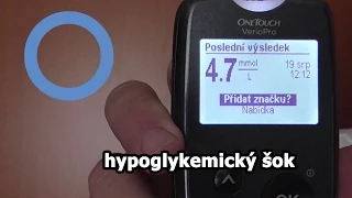 Jsem diabetik - hypoglykemický šok