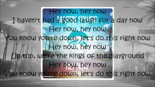 Martin Solveig & The Cataracs - Hey Now feat. Kyle [Offical Lyrics Video] | JustLyricsxHD