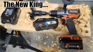 RIDGID's New Top Tier Brushless 1/2" Hammer Drill R86115 Review | Milwaukee Gen 2 With Less Power