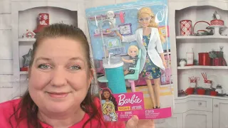 Doll Preview Barbie Dentist Doll with Mini Blonde Doll + Dentist Chair Playset #barbiedolls #barbie