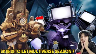 EPISODE RAHASIA SEASON 7 SKIBIDI TOILET MULTIVERSE! TITAN CLOCKMAN KEMBALI?! 😱