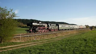 50 2988 bei den Tunnelfahrten auf der Schwarzwaldbahn am Ostersonntag