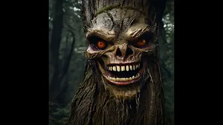 😨🌳 Nightmarish Forest Terror: Encounter with a Biologically Correct Tree Creature